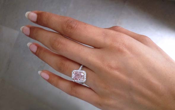 36 Pink Diamond Engagement Rings That Make a Real Statement