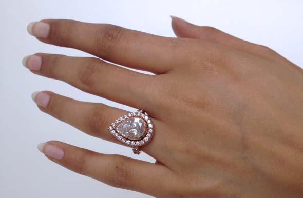 Fancy Light Pink Diamond Ring