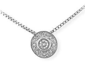 Diamond Circle Pendant