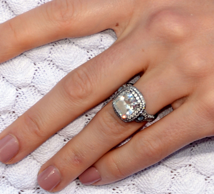 Jessica Biel's engagement ring Jessica Biel's engagement ring