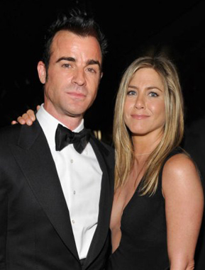 Jennifer Aniston and Justin Theroux: celebrity engagements 2012