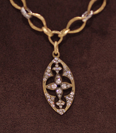 Kamofie diamond necklace Couture 2011