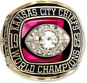 Kansas City Chiefs Super Bowl Ring