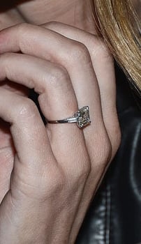 Kate Bosworth's engagement ring from Michael Polish