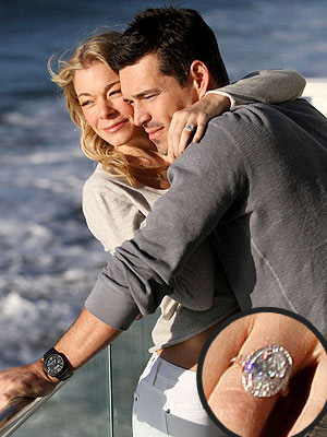 LeAnn Rimes and Eddie Cibrian Engagement Ring