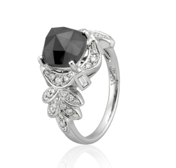 Black Diamond Ring Leone Collection