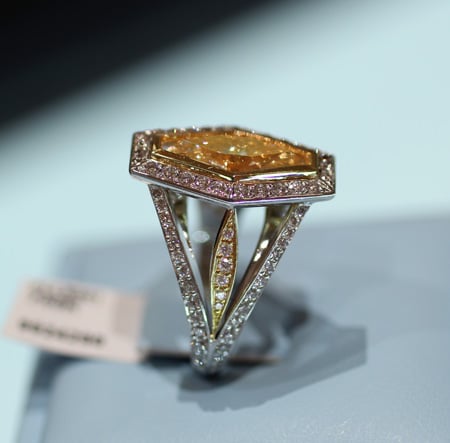 Gelin Abaci Lida Cut Diamond Ring Couture 2011