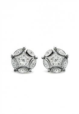 DiVersa sterling silver diamond earrings at EFFY 