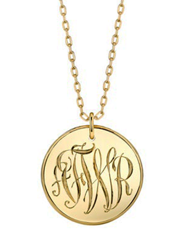 Mannin Monogram Necklace