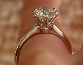 Mark Morrell Starburst Engagement Ring