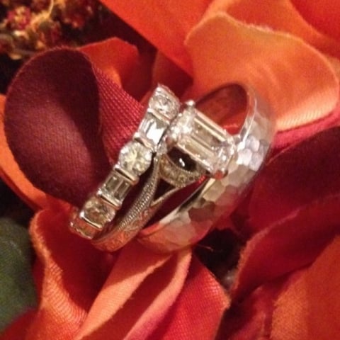 Matthews1127 Emerald Cut Diamond Engagement Ring