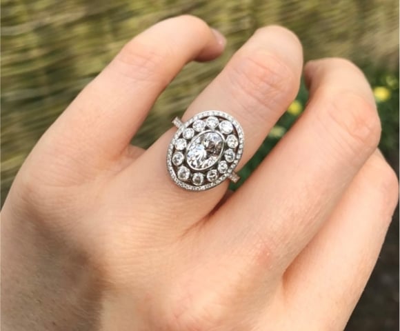 OO La La! Meely's Outstanding Engagement Ring