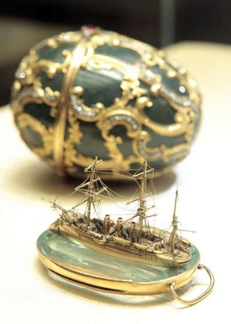 Memory of Azov Egg by Fabergé