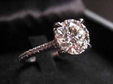 Michael B Paris Diamond Engagement Ring