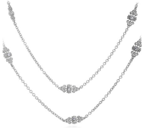 KC Designs 36-inch diamond station necklace at Michael C. Fina