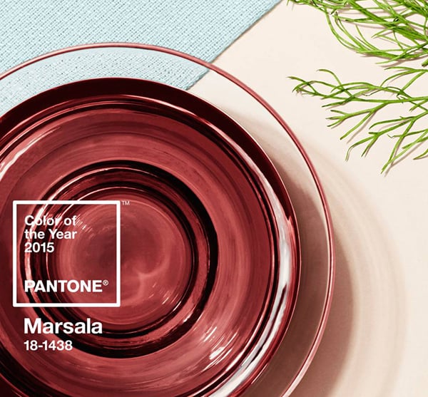 Pantone Color of the Year 2015 Marsala 18-1438