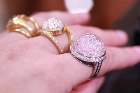 Rings from Royal Asscher's Stars of Africa Collection