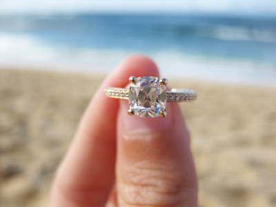 Ritani Diamond Engagement Ring