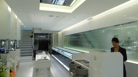 Royal Asscher flagship store on Ginza Street Tokyo Japan