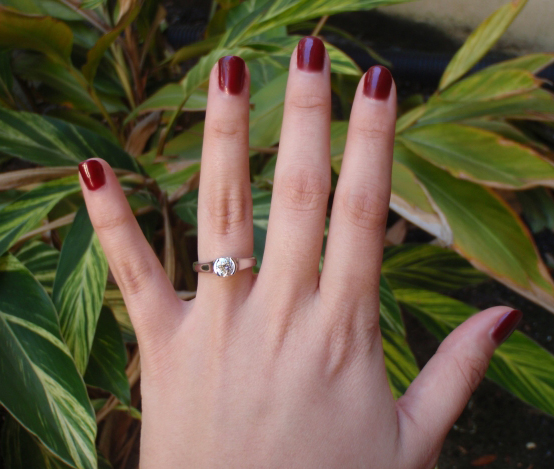 Sholdt Semi Bezel Diamond Engagement Ring Sholdt Semi Bezel Diamond Engagement Ring
