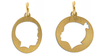 Vicente Agor Silhouette pendants