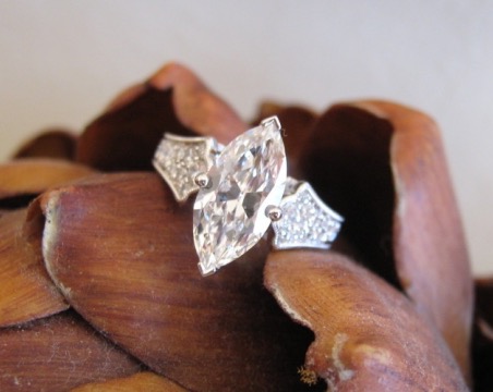 Snicklefritz's Marquise Engagement Ring