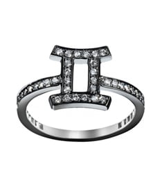 Diamond Gemini ring by Solange Azagury-Partridge