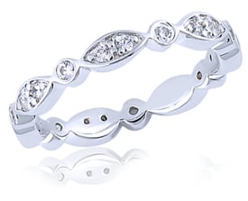 Diamond Stacking Ring