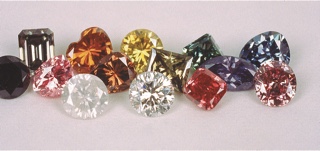 The 'Color Variety Collection' assembled for a private collector by colored diamond expert Stephen Hofer. Photo: Stephen Hofer The 'Color Variety Collection' assembled for a private collector by colored diamond expert Stephen Hofer. Photo: Stephen Hofer