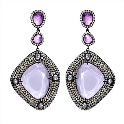 Sutra earrings worn by Hillary Scott at the 2012 Grammy Awards