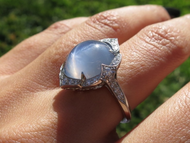 Star Sparkle's 10.5+ ctw Star Sapphire Ring