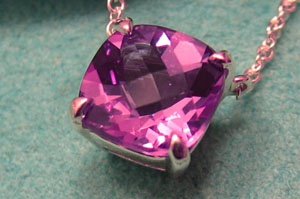 Tiffany Amethyst Pendant