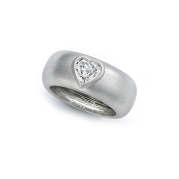 Wendy Brandes Gravity Ring Heart