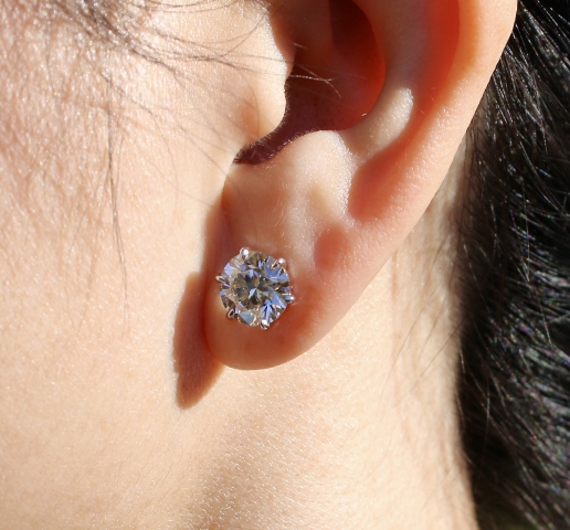 m-2-b 4.8 ctw Whiteflash earrings - image from m-2-b