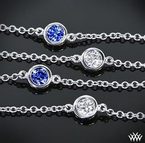 Whiteflash Color Me Mine Diamond Sapphire Bracelet