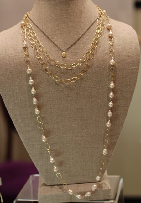 Yasuko Azuma gold necklaces Couture 2011