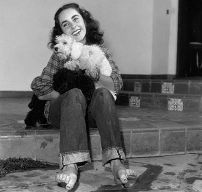 Young Elizabeth Taylor