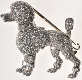 Grace Kelly Cartier Poodle Brooch