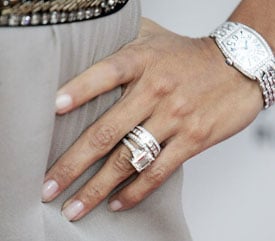 Eva Longoria Diamond Engagement Ring