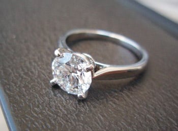 Cartier 1895 Engagement Ring