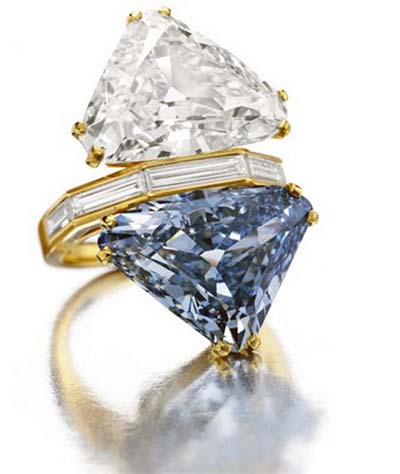 Bulgari Blue Diamond Ring