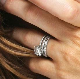 Kate Beckinsale Diamond Engagement Ring