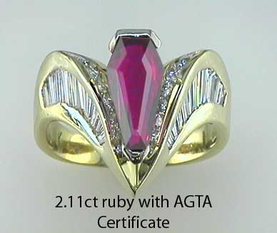 2.11ct Ruby ring 2.11ct Ruby ring
