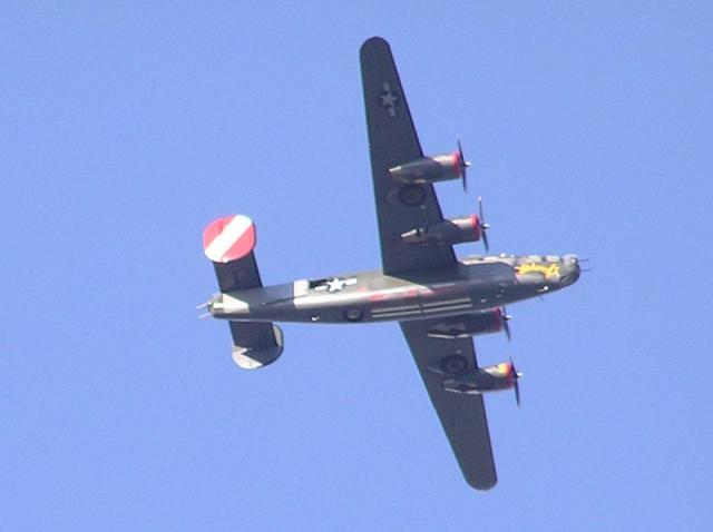 B-24 Flying Overhead B-24 Flying Overhead