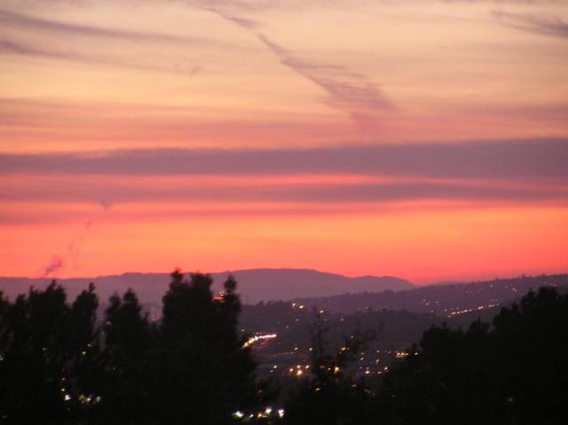 Sunset from our deck Sunset from our deck