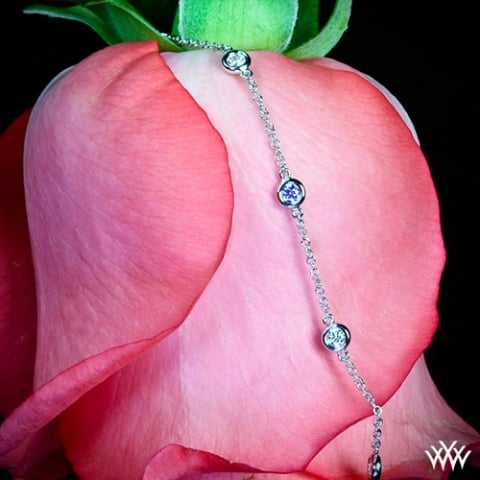 'Color Me Mine' Diamond and Sapphire Bracelet from Whiteflash