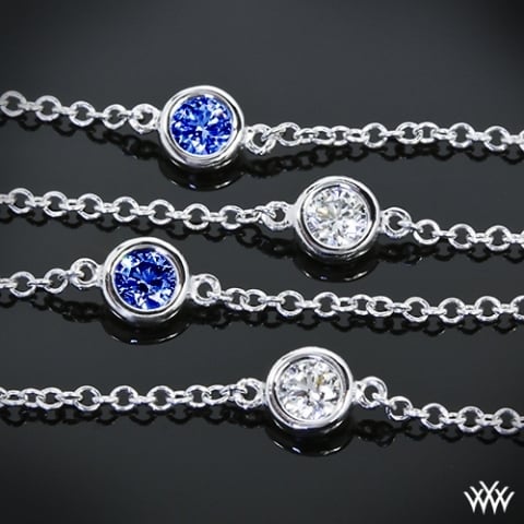 'Color Me Mine' Diamond and Sapphire Bracelet from Whiteflash