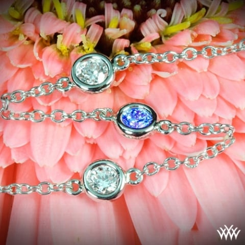 'Color Me Mine' Diamond and Sapphire Bracelet from Whiteflash