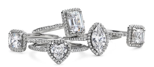 Fancy Shape Diamond Engagement Rings