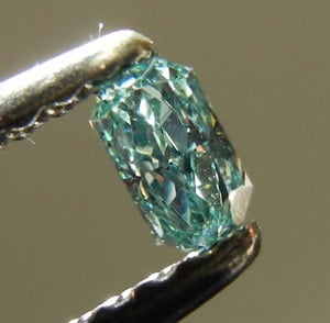 Green Diamond Ring